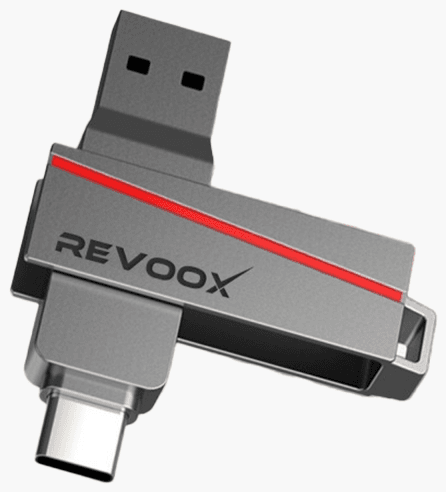 REVOOX Clé USB Double 3.2 / Lightning OTG 128 Go (RO-UL02)