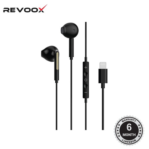 REVOOX Écouteurs Filaires Lightning (RE-L01)
