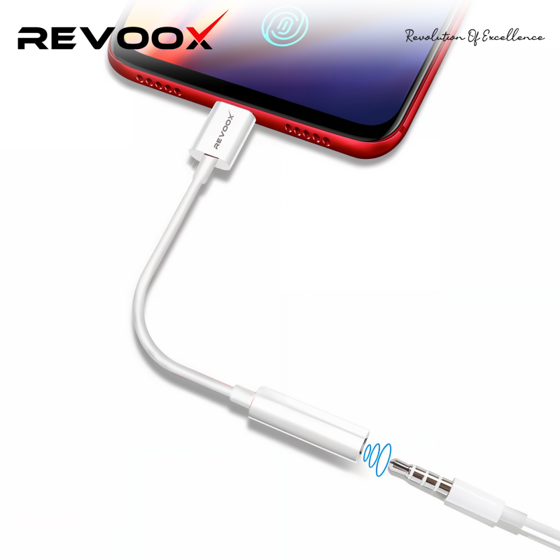REVOOX Adaptateur Lightning vers Jack 3,5mm (RA-L01)