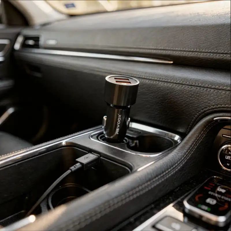REVOOX Chargeur Voiture 18W (RCC-U03)