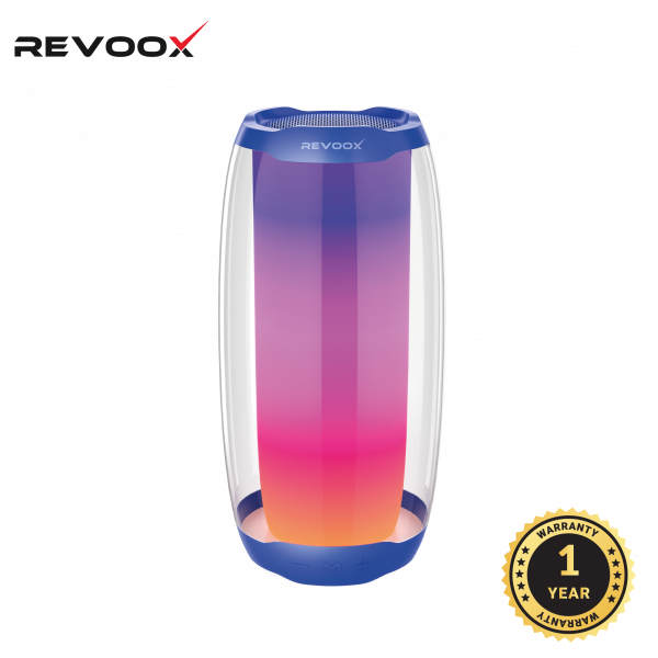 REVOOX GLOW – Enceinte Bluetooth Lumineuse (RS-G01)