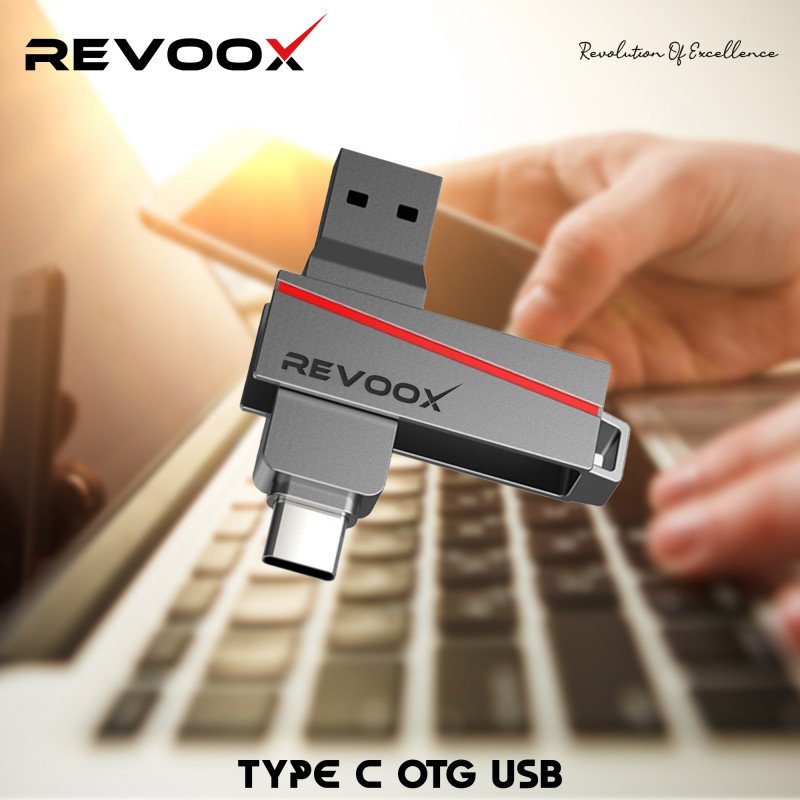 REVOOX Clé USB Double 3.2 / Type-C OTG 64 Go (RO-UC02)