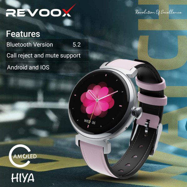 REVOOX HIYA AMOLED – Montre Connectée (RSW-W04)