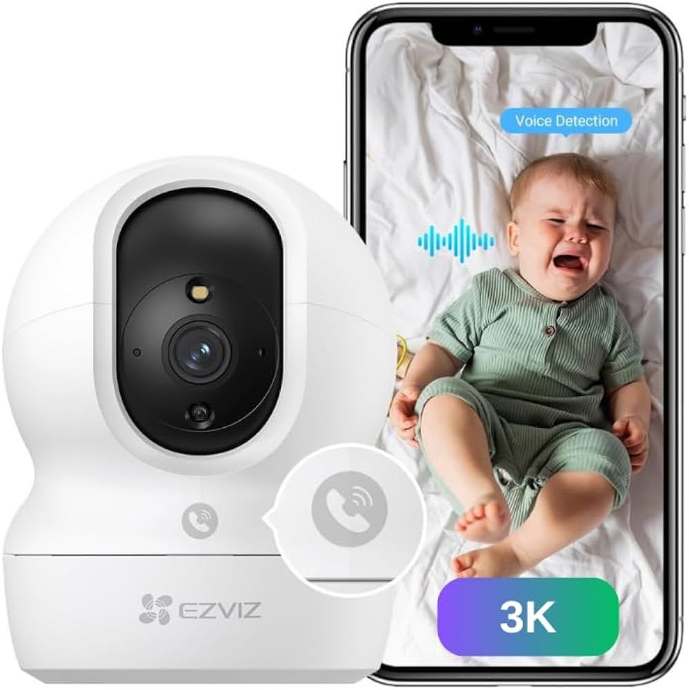 EZVIZ H6C 3K/5MP – Caméra WiFi