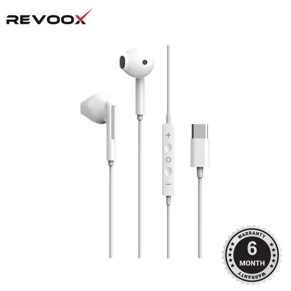 REVOOX Écouteurs Filaires Type-C (RE-C01)